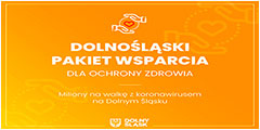 Dolnośląski Pakiet Wsparcia dla Ochrony Zdrowia - 20.03.2020.