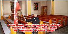 Dzień Flagi Rzeczypospolitej Polskiej! Święto Konstytucji 3 Maja 2020!