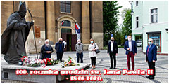 100. rocznica urodzin Jana Pawła II - 18.05.2020 - 18.05.2020.