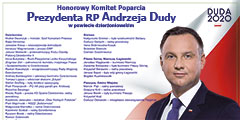 Honorowy Komitet Poparcia Prezydenta RP Andrzeja Dudy w powiecie dzierżoniowskim - 24.06.2020.