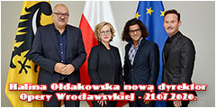 Halina Ołdakowska nową dyrektor Opery Wrocławskiej - 21.07.2020.