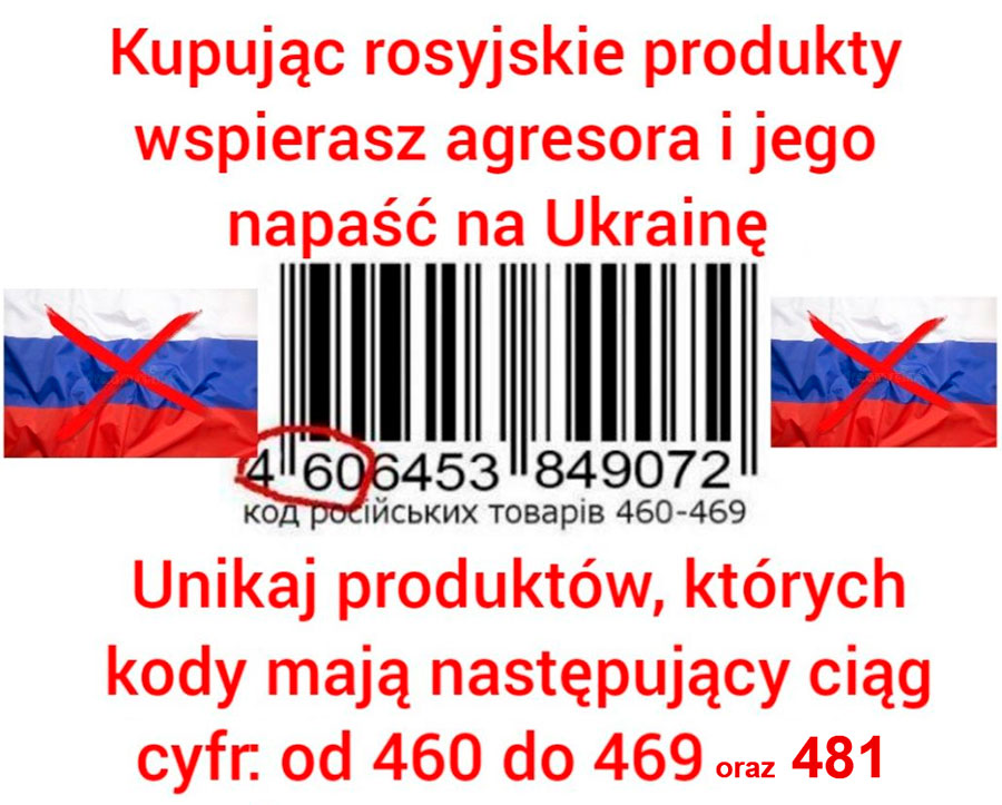 Tych towarów z Rosji i Białorusi nie kupujemy! Zapoznaj się z listą - 22.03.2022.